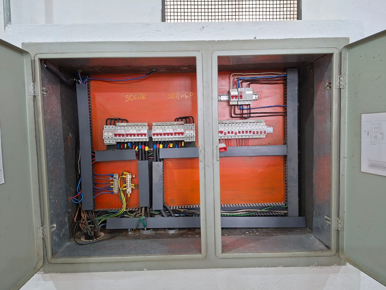 Vistoria técnica em sistema de para-raios